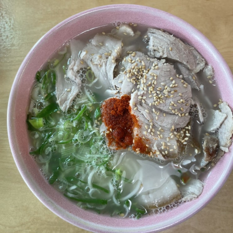  제주 협재해수욕장 고기국수,협재신국수