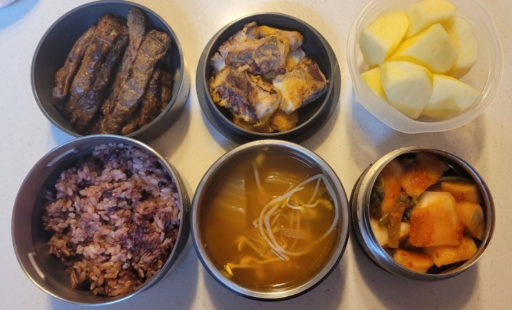 6월22일 어제의 남편도시락, 여름 도시락 주의사항