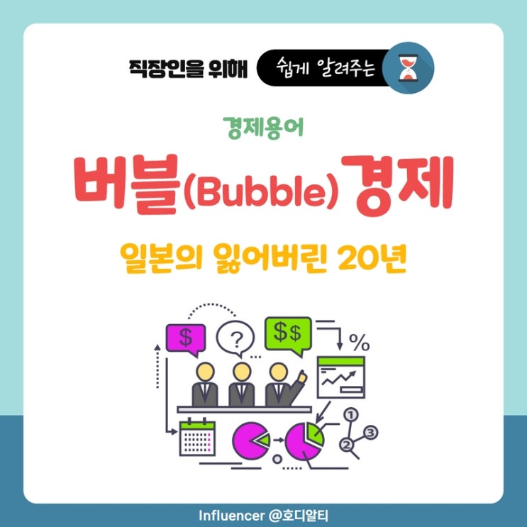  경제용어 : 버블경제, 일본의 잃어버린 20년