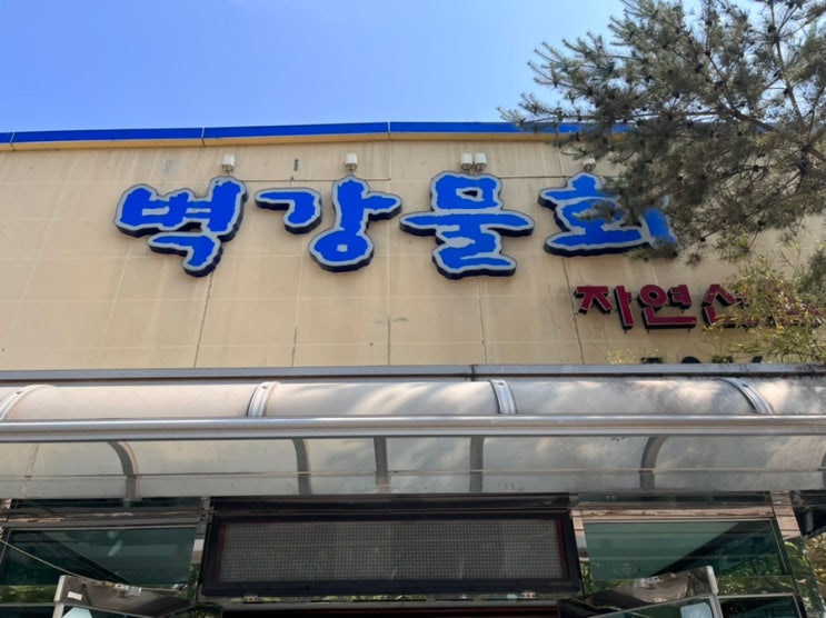  대구 북구 노원동 벽강물회 : 자나깨나 말조심