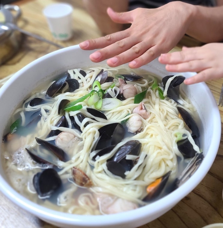  양산 상북면 맛집 천성산해물칼국수 점심 식사만 가능
