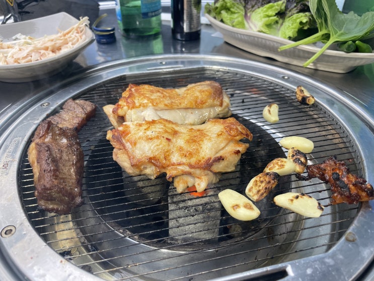 부산 남포동/노포분위기의 숯붉닭갈비 맛집/머니포차
