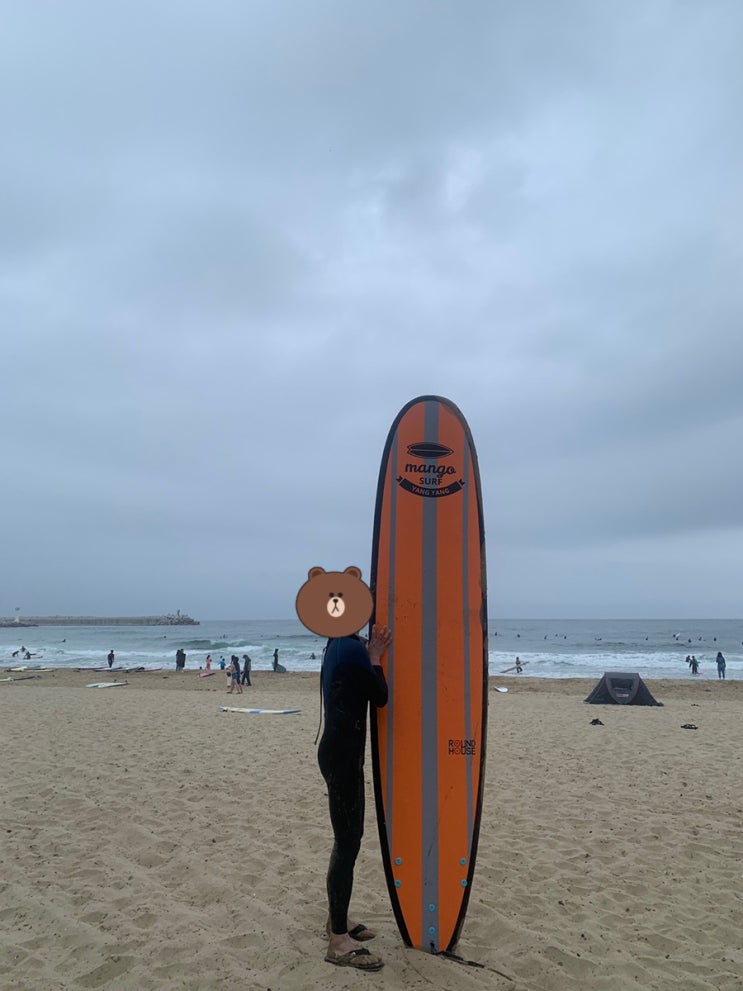  강원도 양양, 고성 서핑 강습 추천! 서핑 준비물은?(ft. 죽도해변 망고서프, 천진해변 렛미서프)