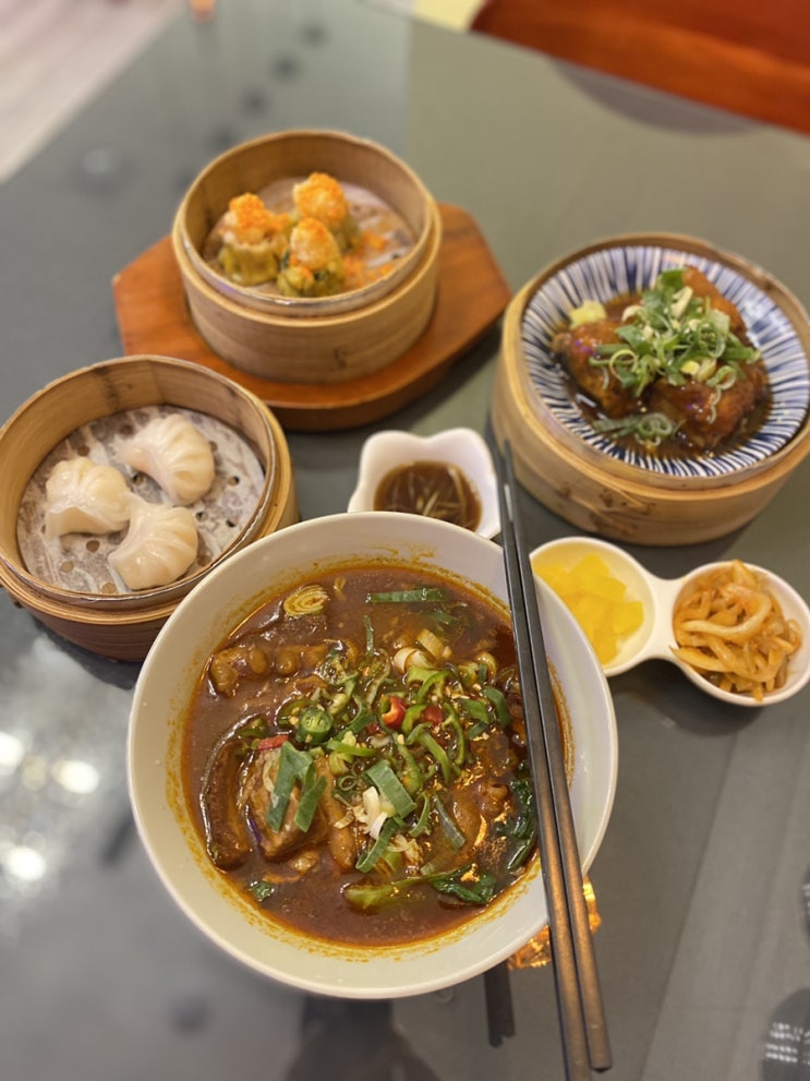 [성수 / 뚝섬 맛집] 진한 우육면 깔끔 딤섬 맛집, 크리스탈드래곤 성수