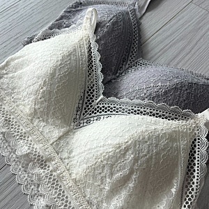 컴포트랩(COMFORT LAB) 탐탐 브라렛(화이트/그레이) 추천