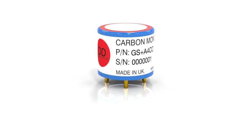 DD Scientific 전기화학식 일산화탄소 가스센서 CO 0 - 8000ppm 배기가스(연소가스 감지용, 매립지용) GS+A4COF