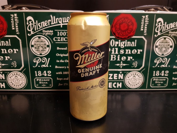  미국을 대표하는 페일 라거 맥주 밀러 (Miller)