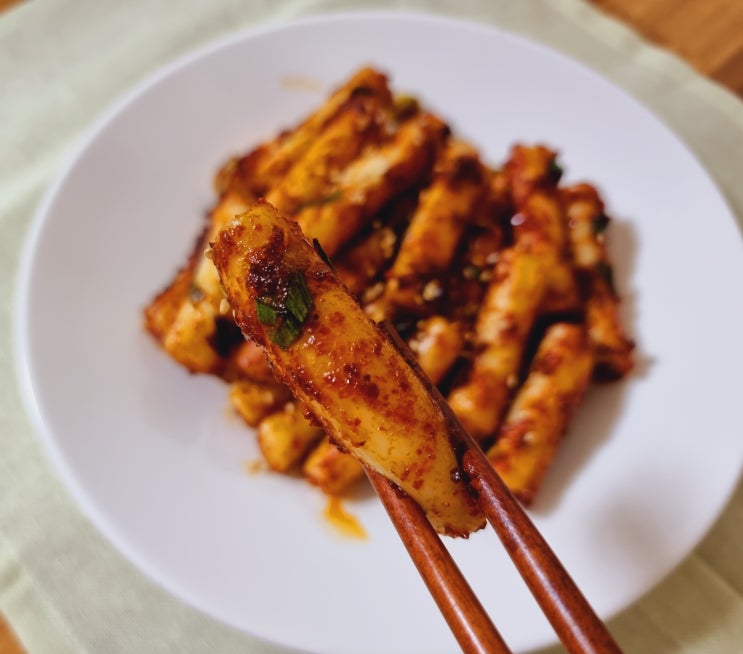  간장 기름떡볶이 레시피 10분 만에 만드는 법