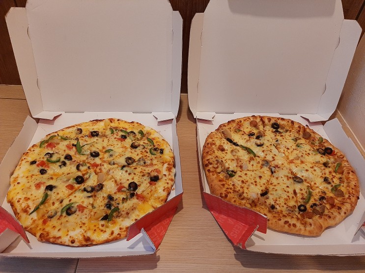 호치민 도미노피자 방문포장 주문 1+1 - 아주 저렴하게 맛본 베트남 도미노 피자