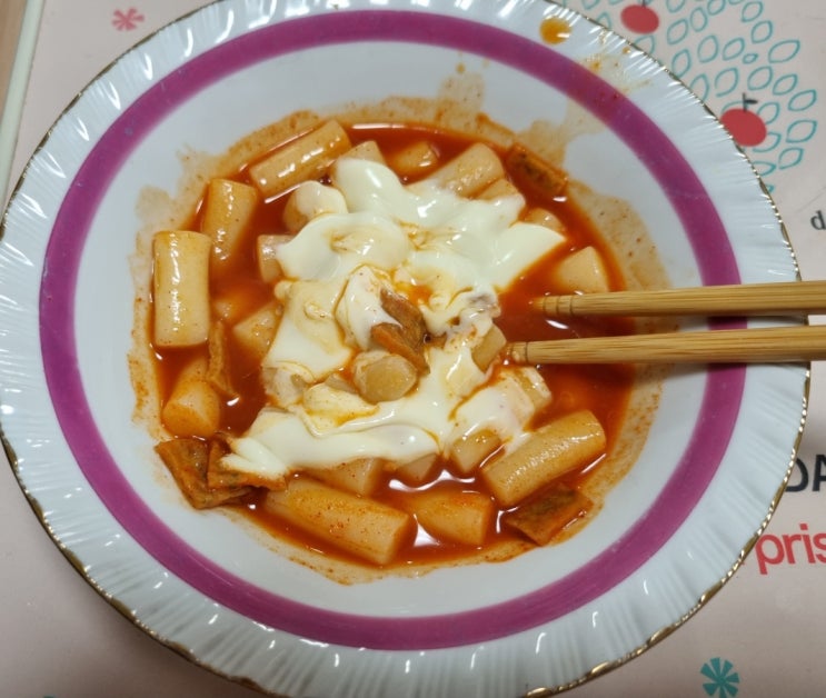 오뚜기 뚜기네분식집 국물떡볶이 (소스 맛있음!)