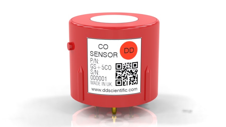 DD Scientific 전기화학식 일산화탄소 가스센서 CO 0 - 4000ppm 배기가스(휴대용) GS+5CO