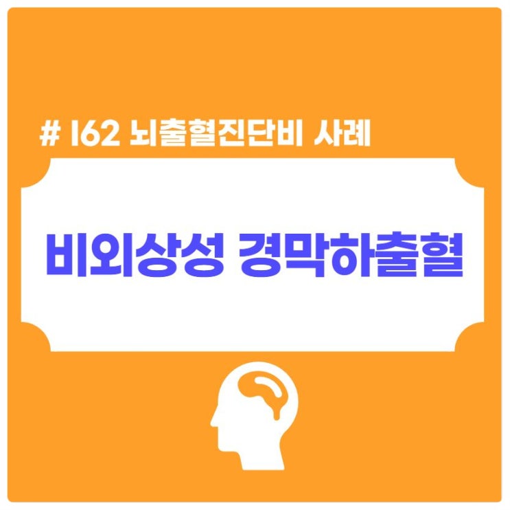 비외상성 경막하출혈 I62 뇌출혈 진단비 손해사정 사례