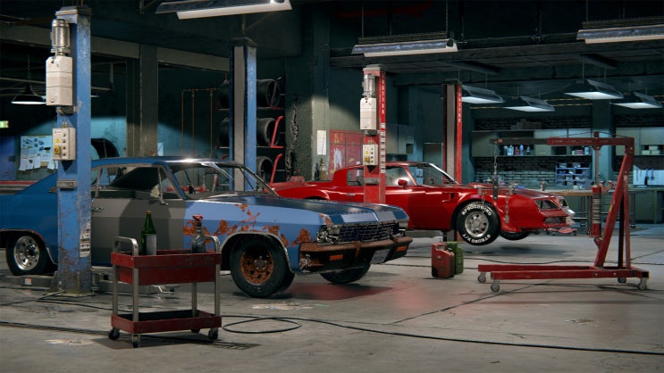  에픽게임즈 2022년 22주차 금주의 무료게임 자동차 정비 시뮬레이션 (Car Mechanic Simulator 2018)