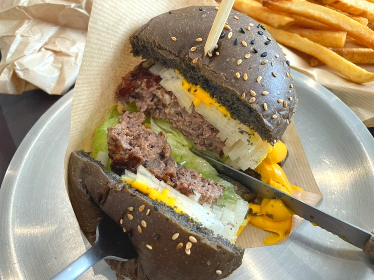  강릉 1박 2일 여행 수제버거 맛집 분위기 좋은 카페 오션스