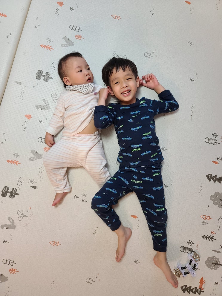  잠자기 싫어요 우유남매 어설픈 아빠 육아법 꾸벅