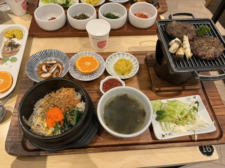 [여의도맛집]더현대서울 현대더서울 아기랑 갈만한 밥집 덕인관 떡갈비