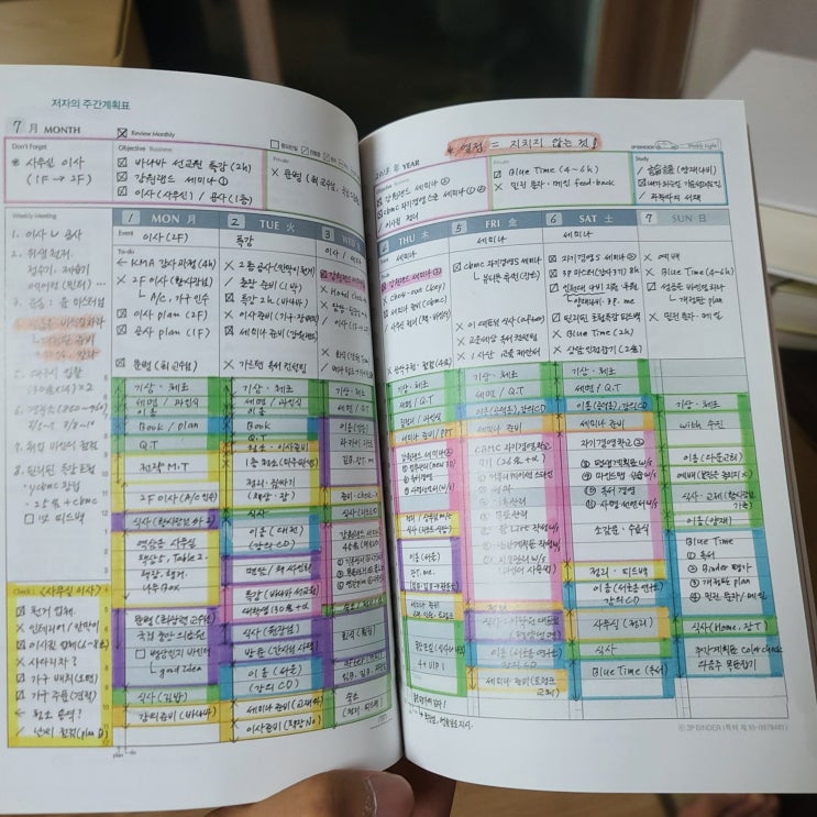  성과를 지배하는 바인더의 힘,바인더 활용법