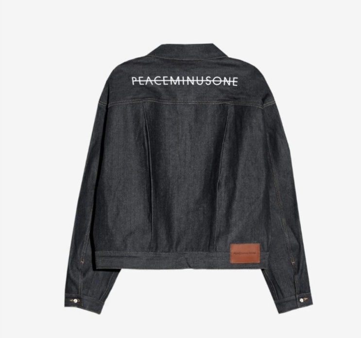  피스마이너스원 데님 자켓 #1 인디고 PEACEMINUSONE PMO DENIM JACKET #1 Indigo