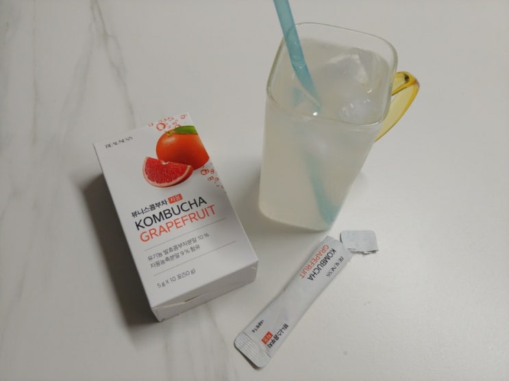  다이어트음료 뷰니스 콤부차 자몽맛