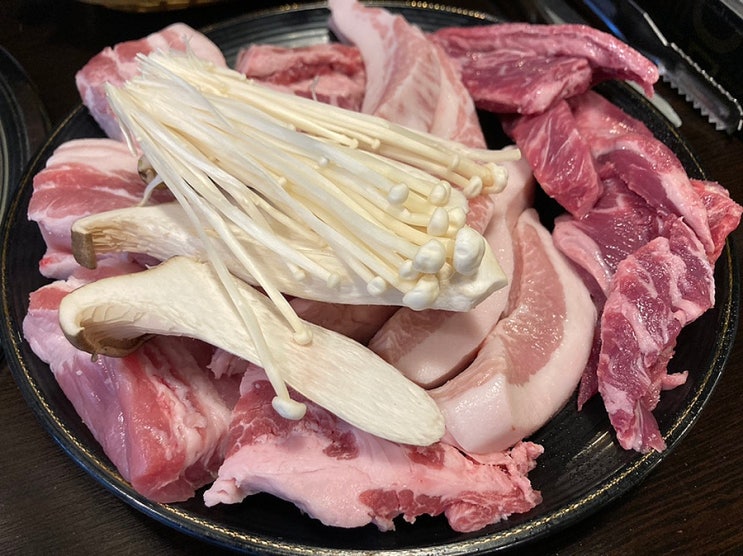  평내동 육공판에서 돼지모듬과 소갈비살