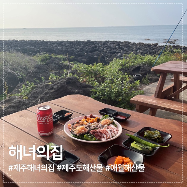  내돈내산 제주도 해산물 맛집, 애월에 위치한 제주 해녀의집 엄지척!!!