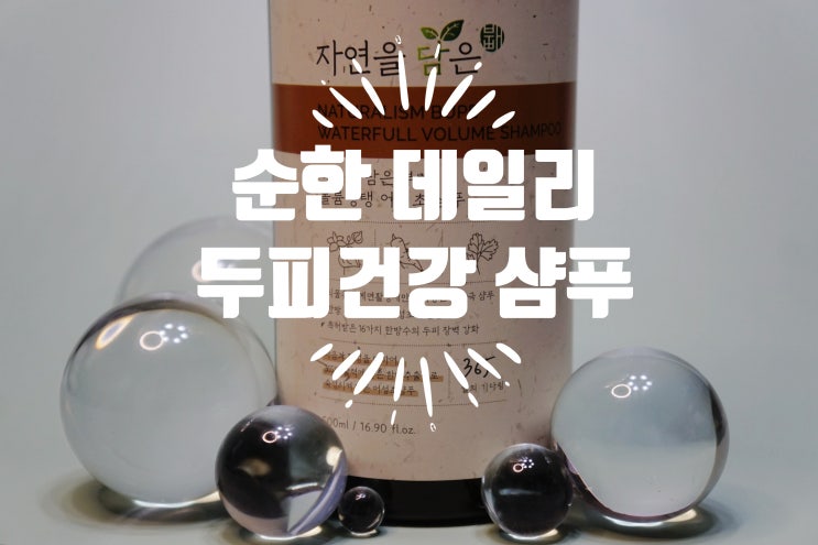  청담성모한의원 약산성샴푸 추천 - 부빼 볼륨탱탱 어성초 샴푸