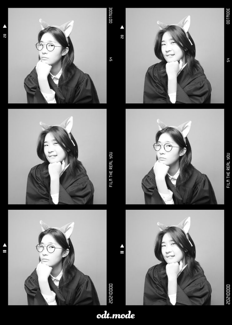  홍대에서 나혼자 셀프 졸업사진 찍기(서울셀프사진관/홍대오디티모드/가격/졸업가운/인화)