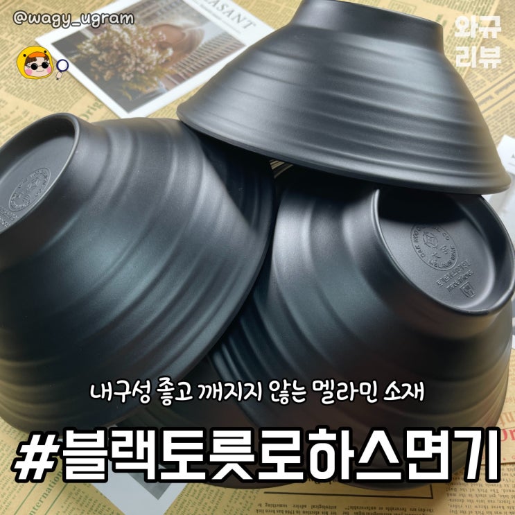  전통 퓨전을 담은 블랙 토릇 로하스 면기 9볼 리뷰