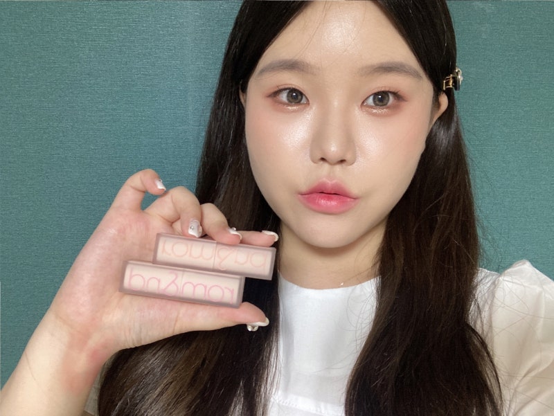 롬앤 제로매트 립스틱 핑크샌드, 쉘누드 차이점 + 비슷템 2가지