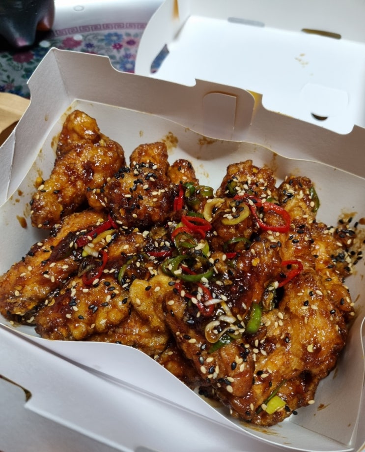  BHC치킨 화원천내대곡역점 맛초킹 후기