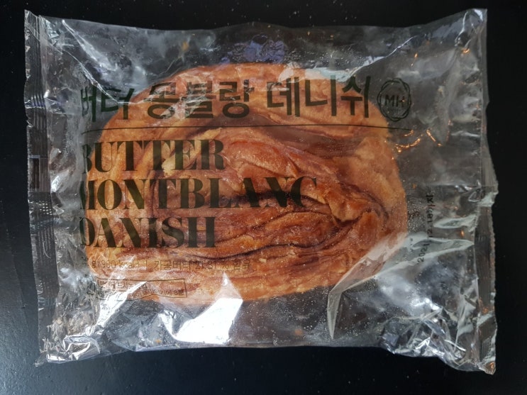  노브랜드 버터 몽블랑 데니쉬