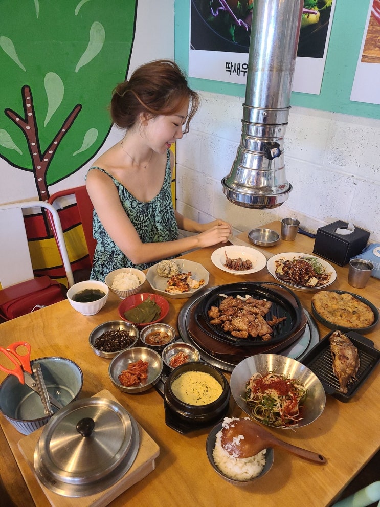  제주월정리밥집 고래날다 월정리본점 엄마밥 생각나는곳