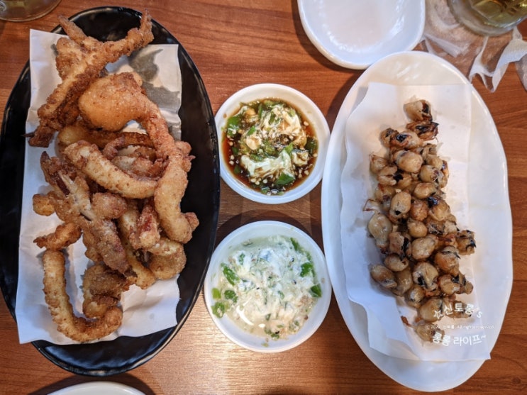  오징어튀김이 맛있는 후켄 여기 전주 혁신도시에서...
