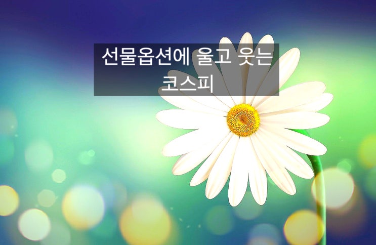  [7월선물옵션만기/코스피] 파생시장에 따라 울고 웃는 코스피