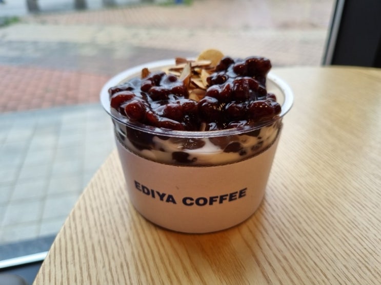  이디야 1인빙수 가격 팥인절미빙수