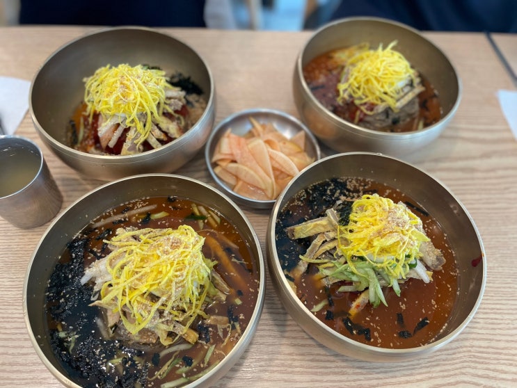  시흥 목감 물왕저수지 맛집 전통 진주냉면맛집 박군자 진주냉면 시흥점 내돈내산리뷰