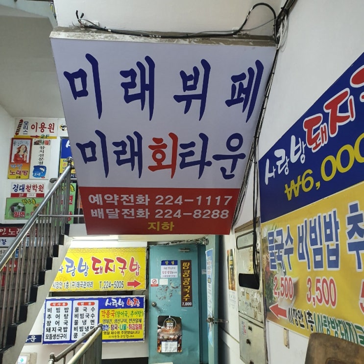  마산 댓거리 신마산시장 유튜브 소문난 가성비맛집 미래회타운 솔직후기