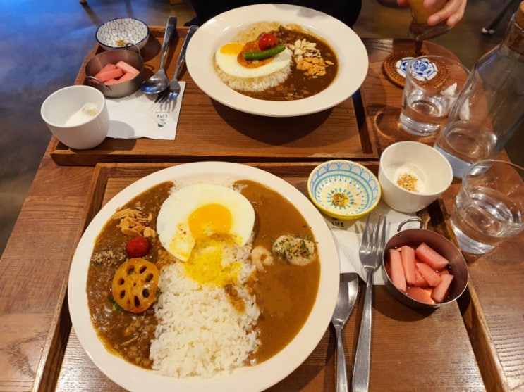  일산 데이트 분위기 좋은 커리 맛집 라이프 카레 앤 커피 대화역 -220608