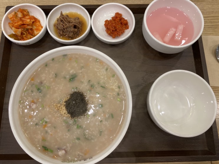  사림동 죽집 창원대 죽집 현대썬앤빌 본죽