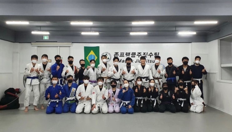  마곡 존프랭클 주짓수 승급식