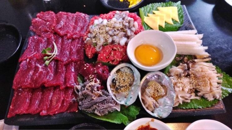  뭉티기와 육사시미 맛집 대구 동성로맛집 동성로육회뭉티기
