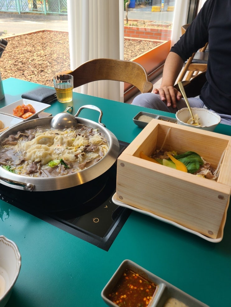  안동 신상 맛집ㅣ용상동 한식 맛집ㅣ아롱사태 만두전골, 편백찜ㅣ니가 아는 식당