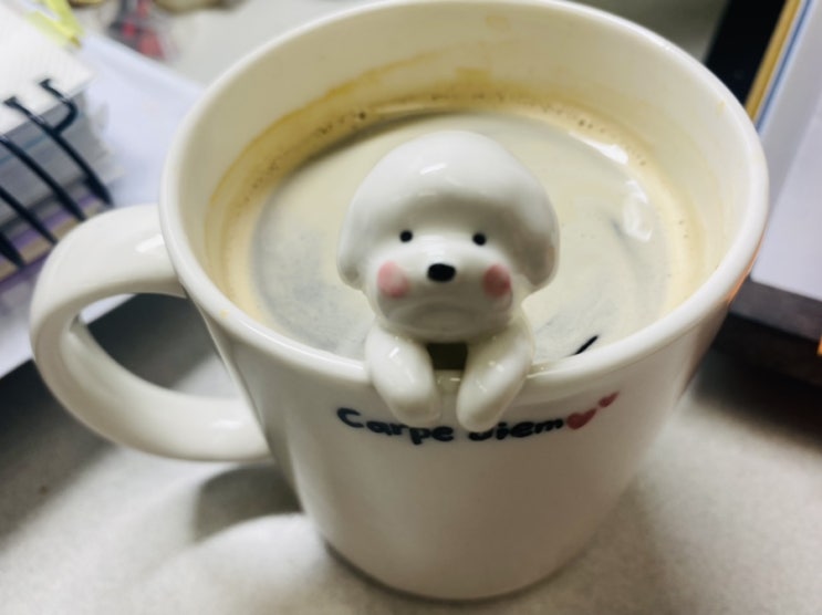  디자이너스 귀여운 강아지컵