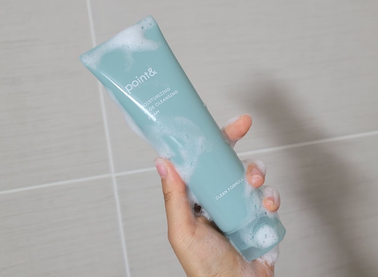  선크림도 남김없이, 피부 속 까지 촉촉하게 저자극 약산성 클레징 폼 '포인트앤 수분 촉 베지 클렌징폼' [폼클렌징추천/선크림세안/선크림까지지워주는/촉촉한폼클렌징/속보습개선]