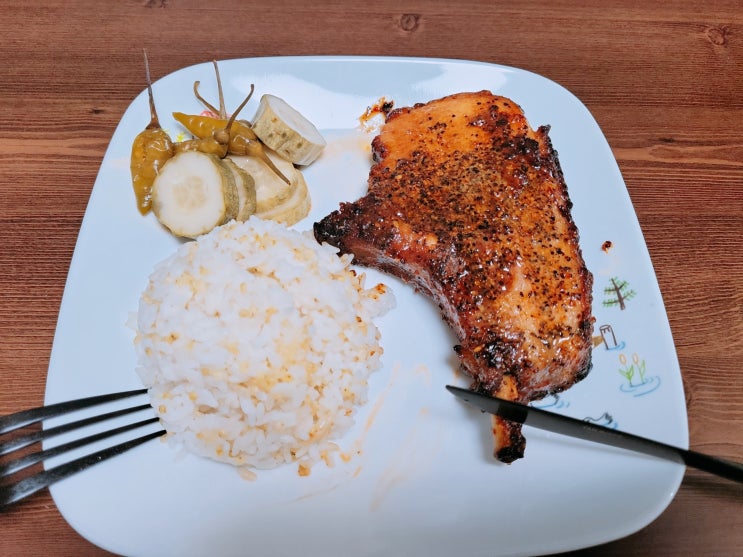  집들이음식메뉴추천 육보감 캠핑 돈마호크 진짜 맛있네