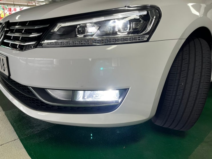  폭스바겐 파사트 안개등 쉽게교체하기(volkswagen pasat fog lamp diy)