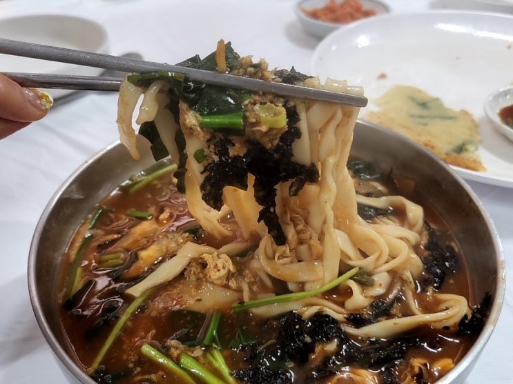  강릉 맛집 옹심이 장칼국수 감자 바우