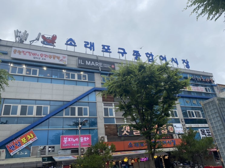  [소래포구] 소래포구에서 대게,농어 먹고 왔어요.