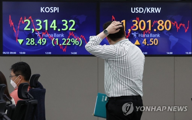 한국증시 낙폭 더 큰 이유…신용거래·차액결제 반대매매 영향 한국증시 낙폭 더 큰 이유…신용거래·차액결제 반대매매 영향