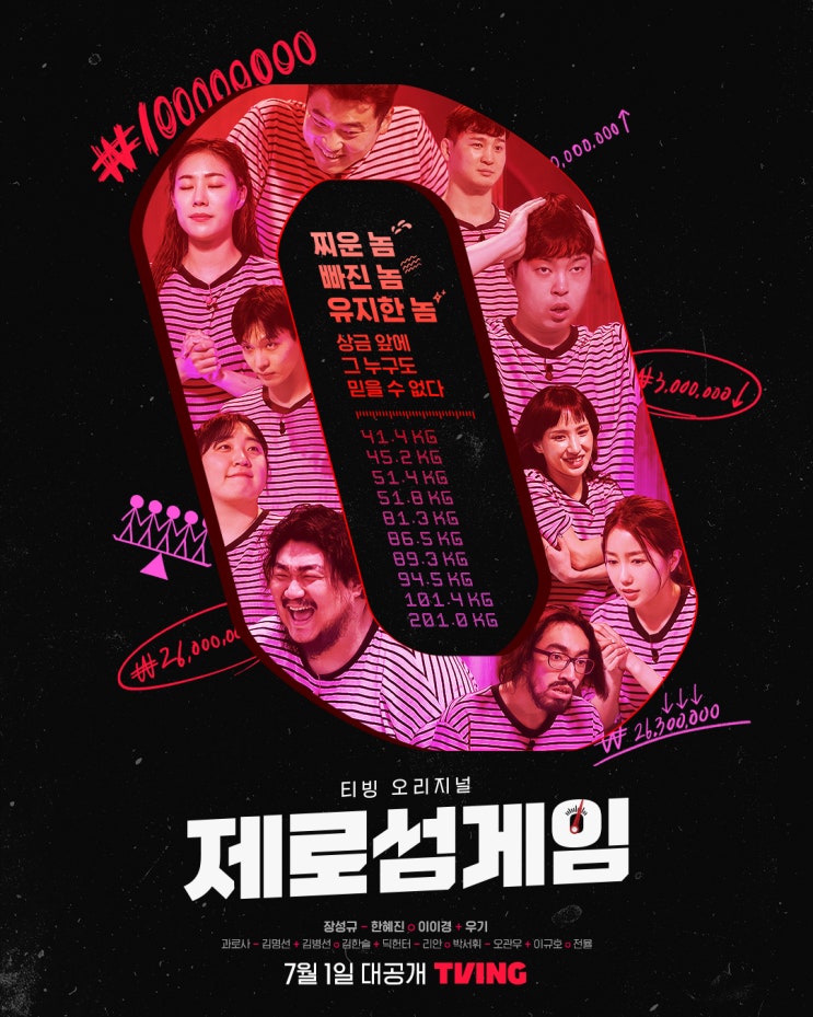  티빙 드디어 돌아온 마녀사냥 2022 , 제로섬게임 공개예정일 및 연간이용권 할인 종료 임박안내
